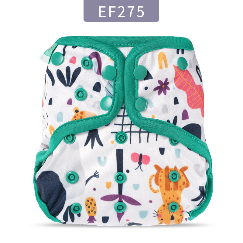 Square-head Breathable And Comfortable INS-style New-pattern Diaper Cover photo 5