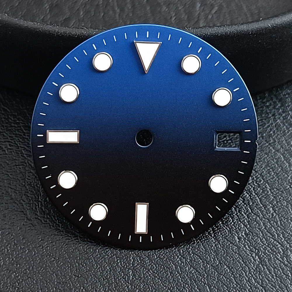 Blue-green Luminous Dial Accessories Suitable For NH35 And NH36 Movements photo 2