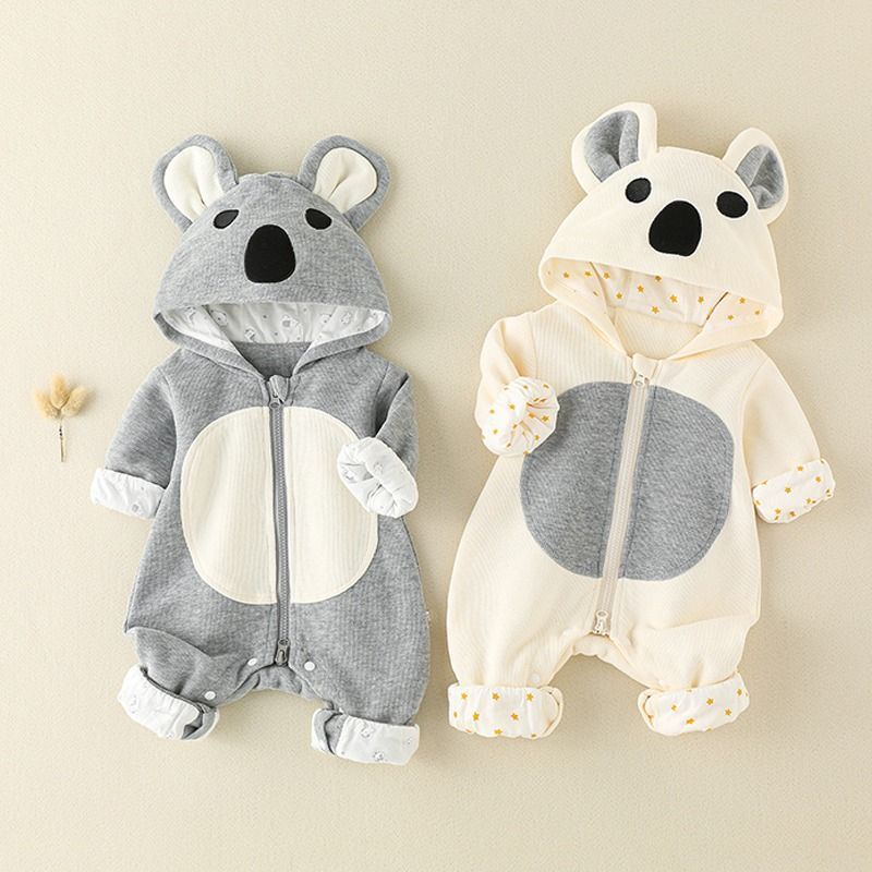 Baby Spring And Autumn Onesie Newborn Long-sleeve Romper photo 1