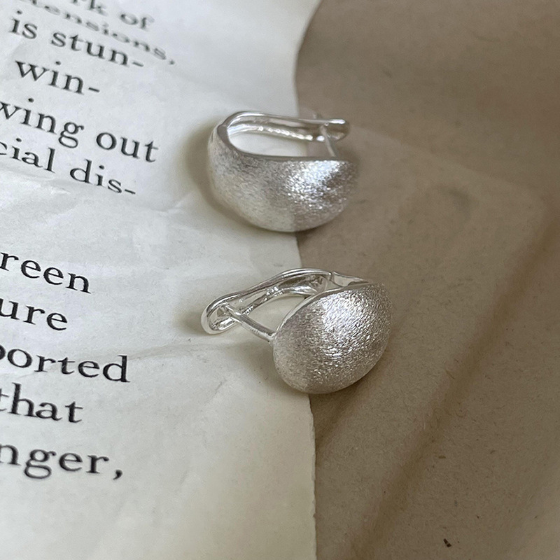 Geometric Irregular Brushed Earrings photo 2