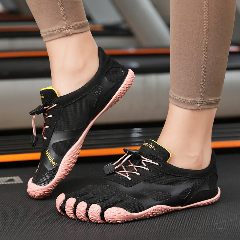 FiveFingers Soft Bottom Non-slip Yoga Shoes Indoor Sports Dance Split-toe Shoes photo 2
