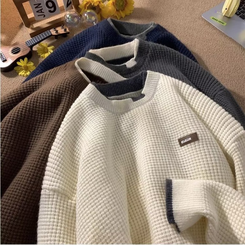 Retro High-grade Cotton Knitwear Bottoming Sweater photo 8