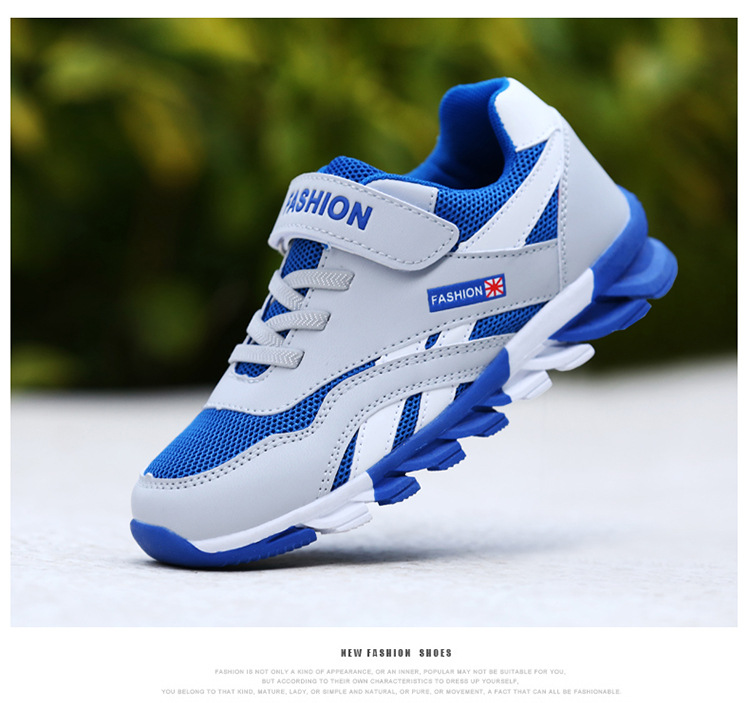 Children's Men's Cotton Magic Sports Large Stickers Running Shoes photo 5