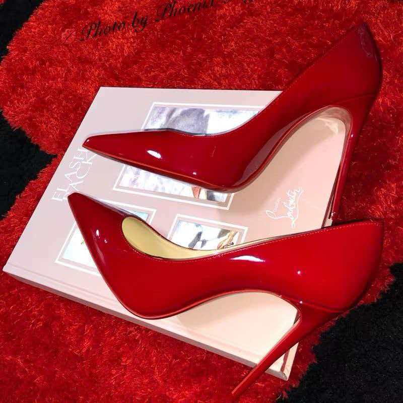 Black High-heeled Womens Shoes Stiletto HeelSpringautumn photo 3