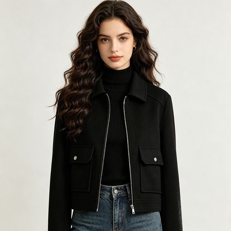 Women's Casual Soft-shell Zip-up Jacket photo 1