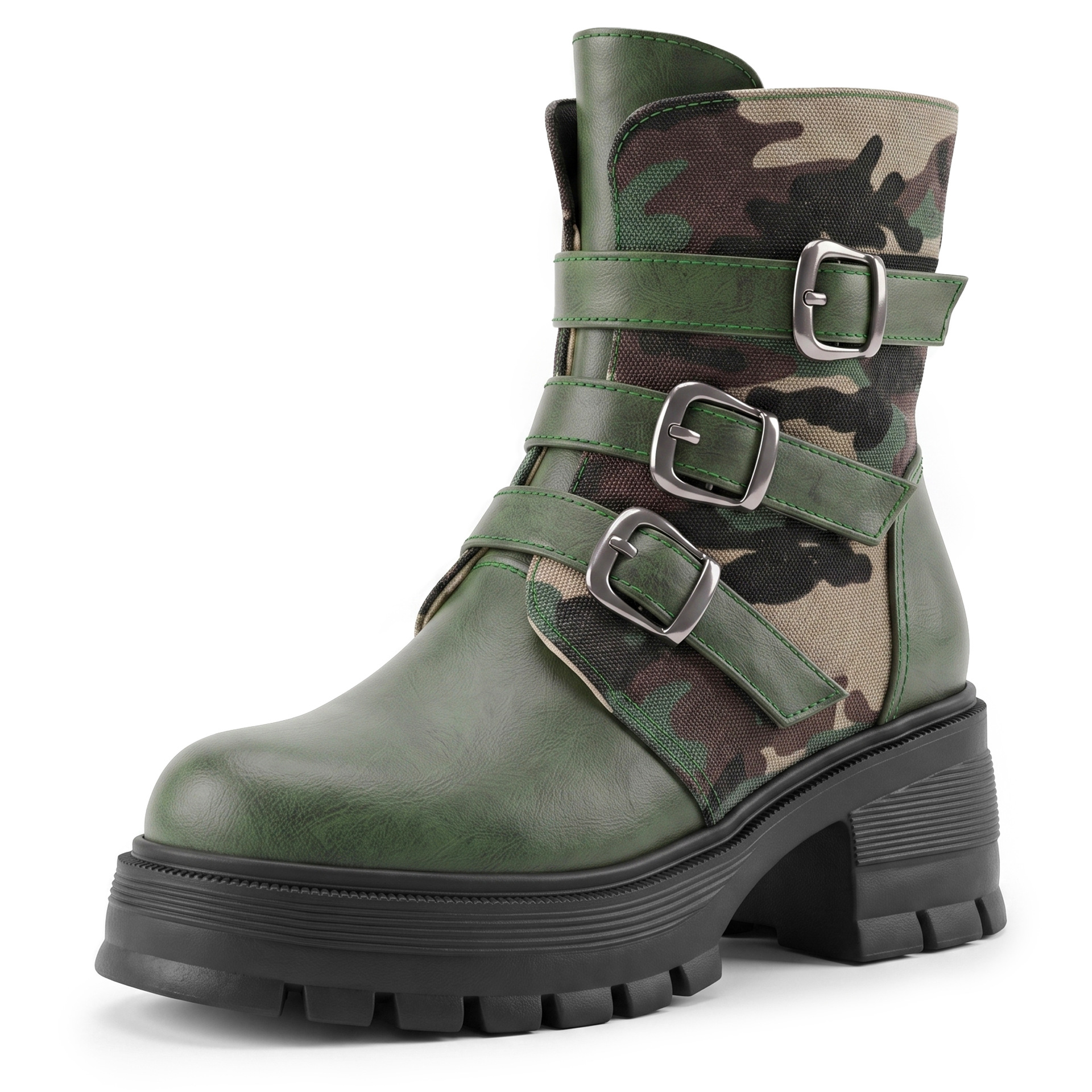 Women's Lace-up British-style Martin Boots photo 3