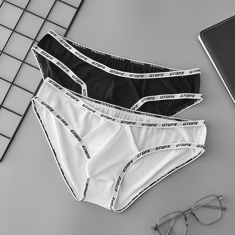 GTOPX MAN Mens Slim Waistband Low-Rise Sexy U-Convex Thong photo 1