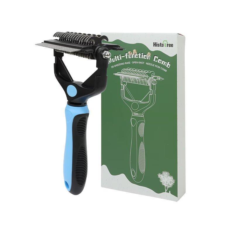 New-style Pet De-matting Comb Cat Grooming Brush photo 2