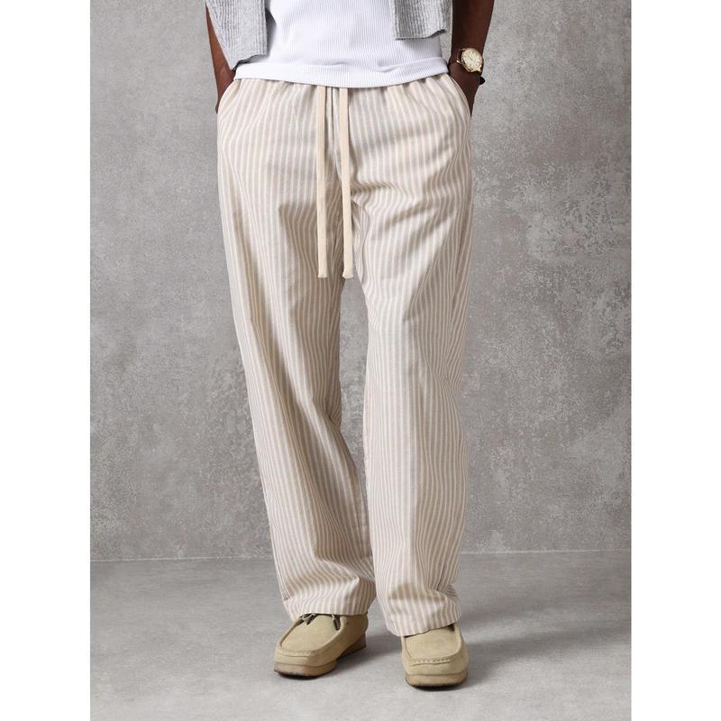 Relaxed Striped Pants Vertical-striped Casual Pants photo 3