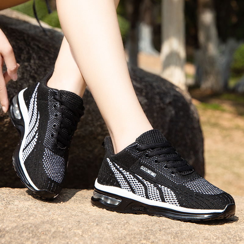 Mesh Women's Breathable Shoes Flying Woven Air Cushion photo 5