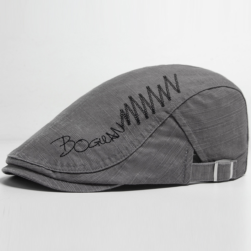 Mens Pure Cotton Embroidered Cap photo 2