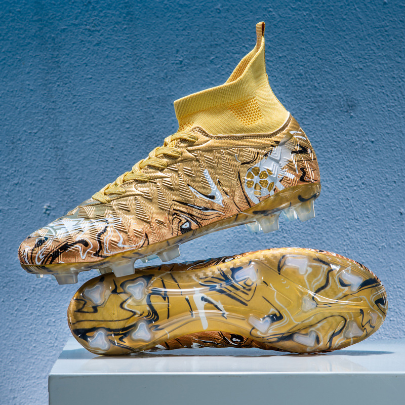 Long Spikes And Short Spikes Outdoor Grass Training Soccer Shoes photo 6