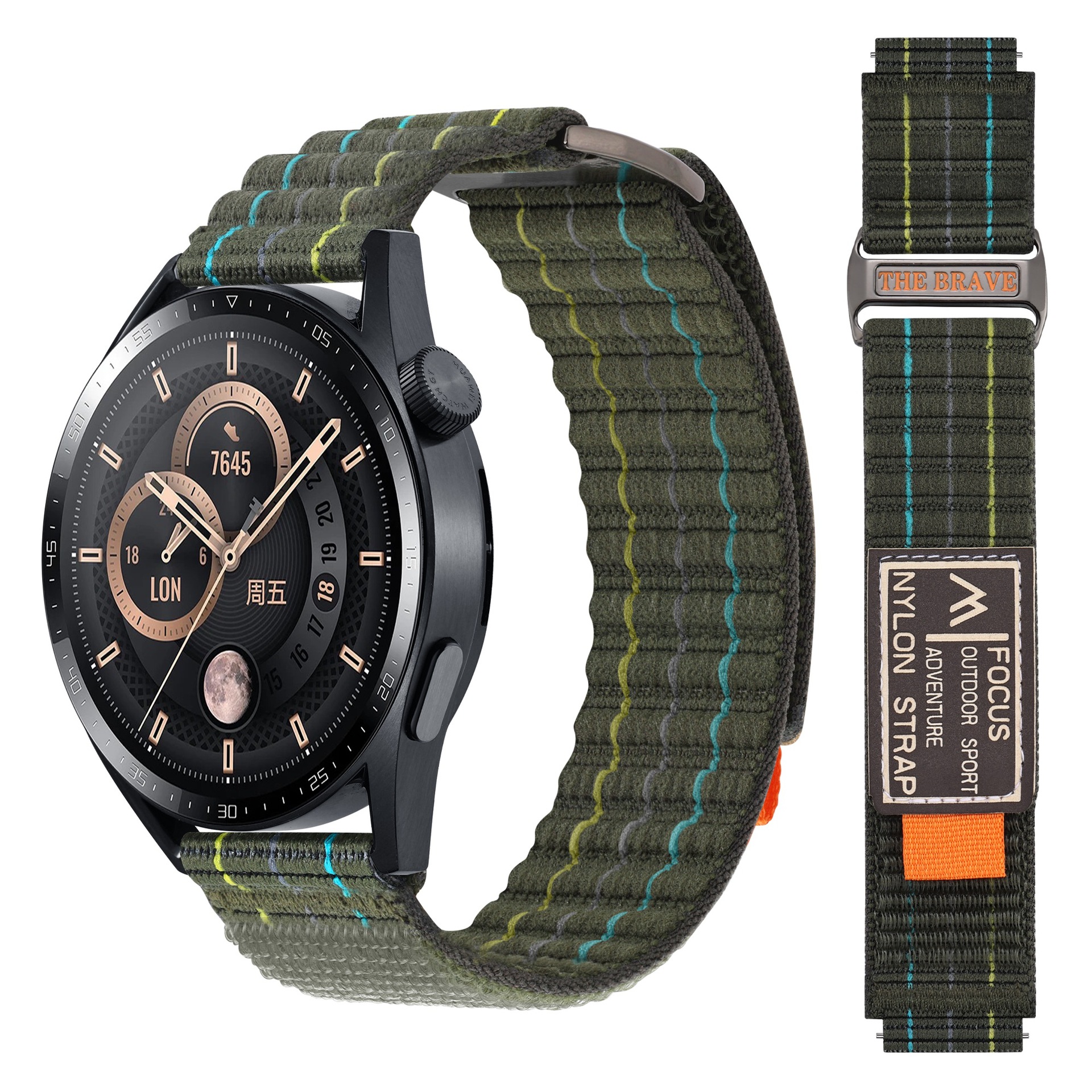 Double-Holiday Adhesive Nylon Loop Strap photo 4