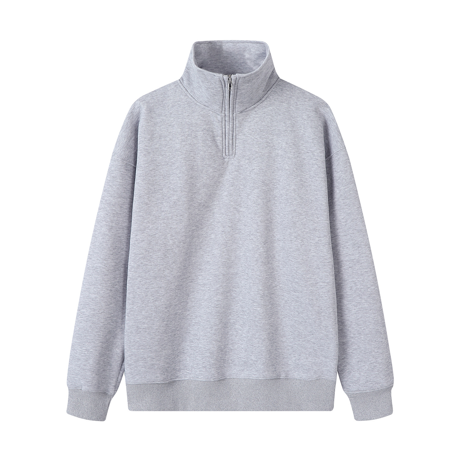 Women's  Premium Half-zip Stand-up Collar Hoodie photo 3