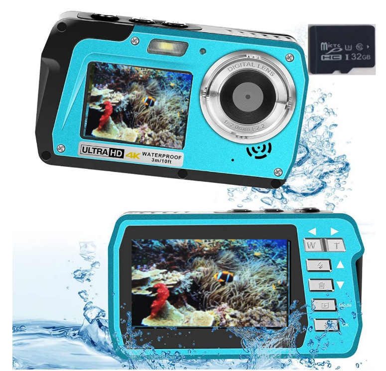 56-megapixel Dual-screen Waterproof High-definition Digital Camera photo 4