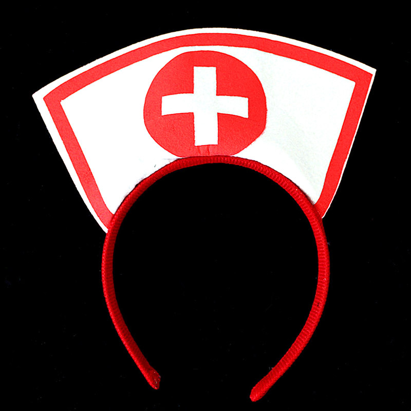 Nurse-style Headband Headdress Ball And Performance Headband photo 1