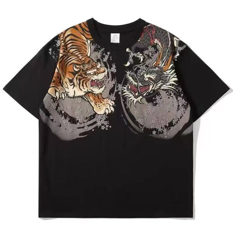 Handsome Tiger Comfortably Blending In photo 6