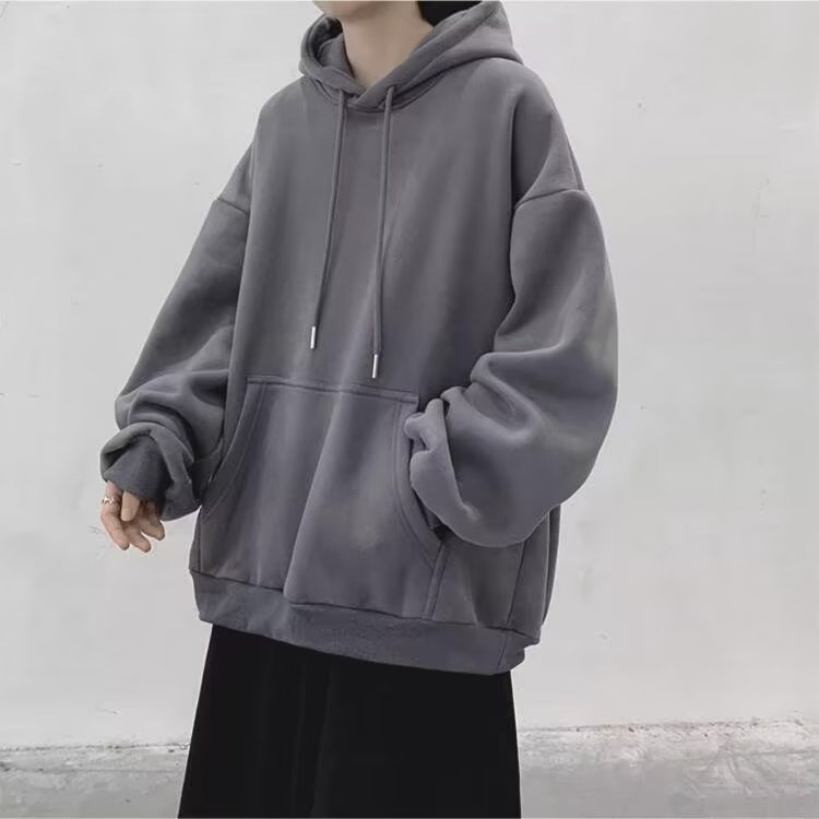Men's Loose-fitting Pullover Hoodie photo 4