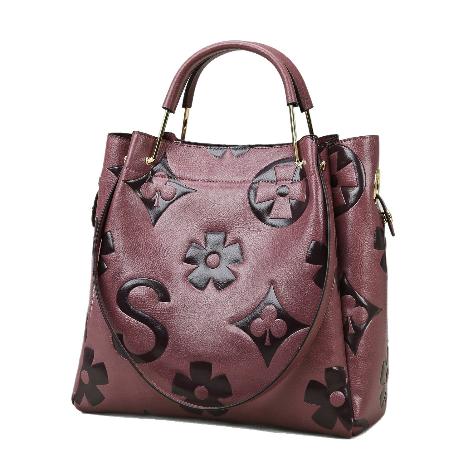 Womens Stylish Large-capacity Bucket Bag Set photo 3