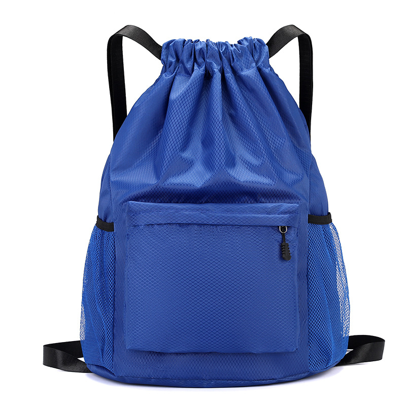Simple Drawstring Cinch Bag Travel Backpack photo 2