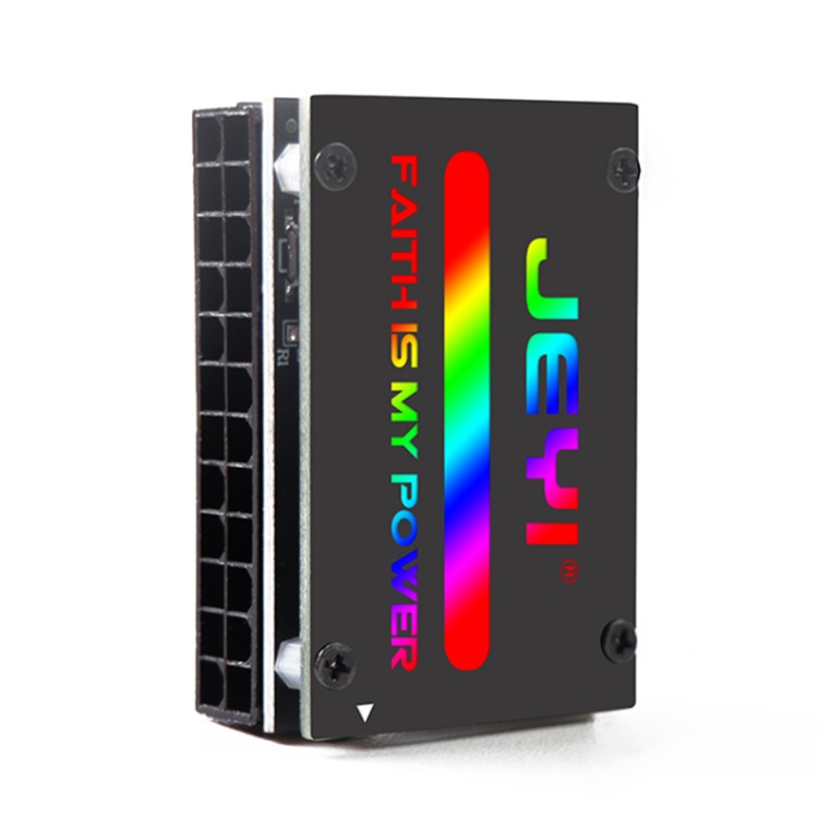 Chassis Mainboard ATX Power Supply 24Pin90 Degrees Steering Elbow Line Running Accessories photo 8