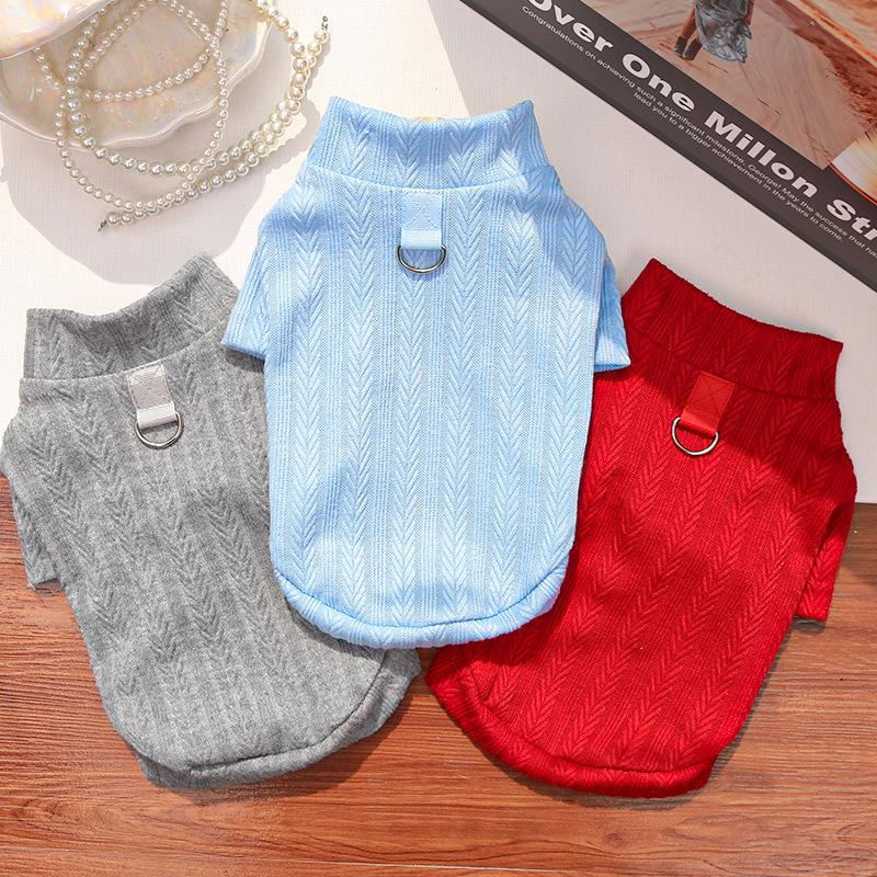 Early Autumnwinter Base-layer Stretchy Pet Dog And Cat Clothing photo 1