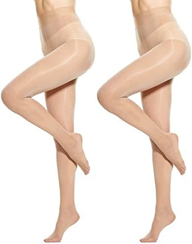 Women's Plus-size Glossy Horse Oil Silk Stockings photo 8