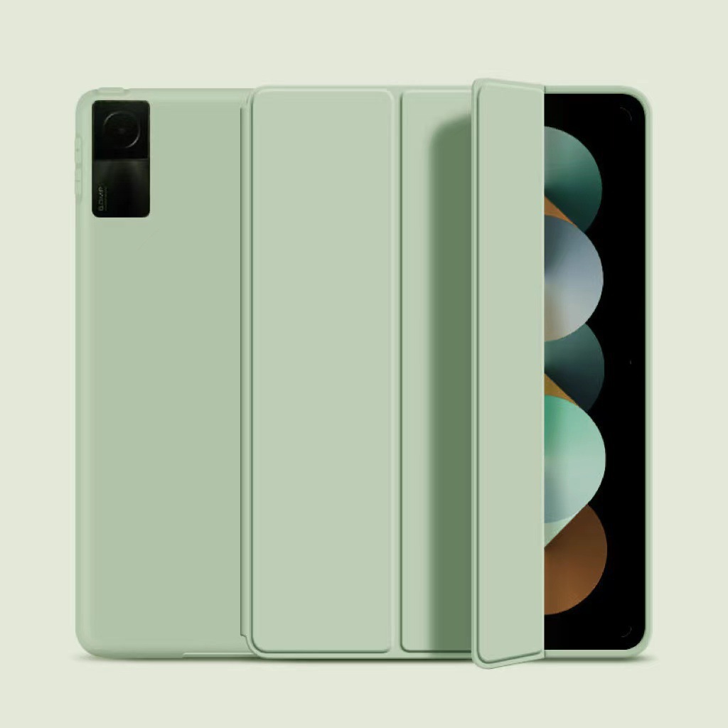Honeycomb Three Fold Anti Drop Silicone Flat Protective Cover photo 8