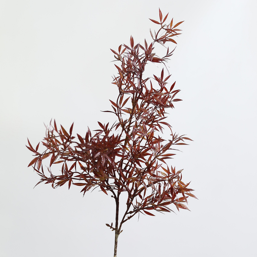 Realistic Artificial Nandina Plastic Home Wedding Decor photo 5