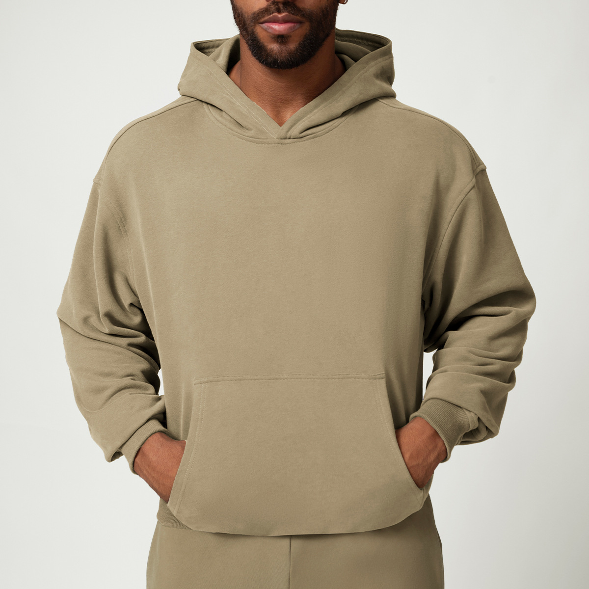 Mens Sporty Stylish And Casual Hooded Sweatshirt photo 7