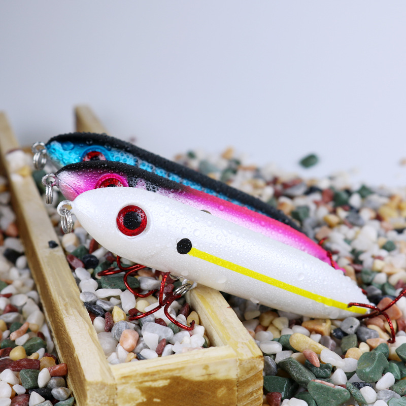 Wholesale Cross-border Exclusive Lifelike Fish-eye Tackle Floating Pencil Lures For Lure Fishing photo 1
