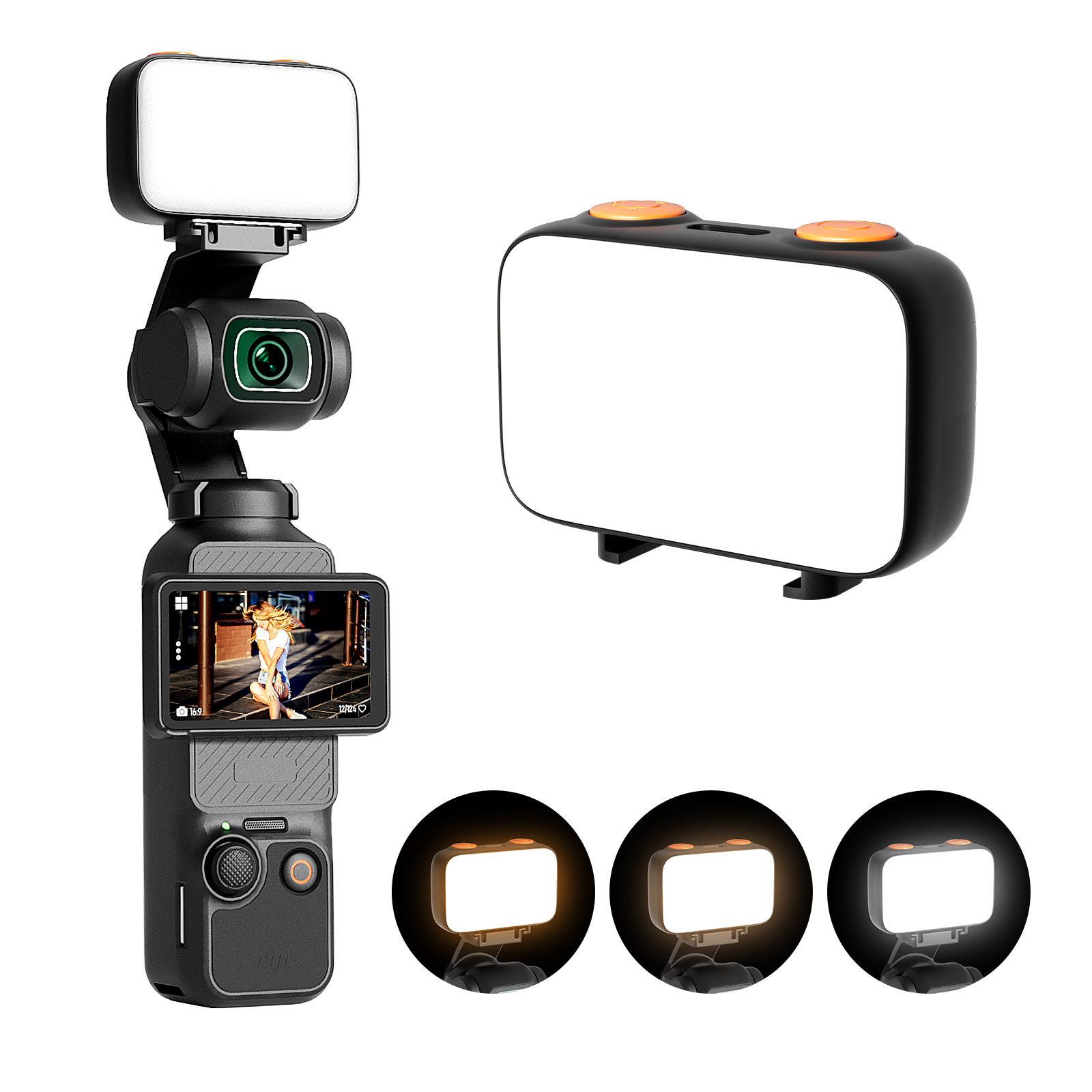 Suitable For Action Camera Lighting photo 2