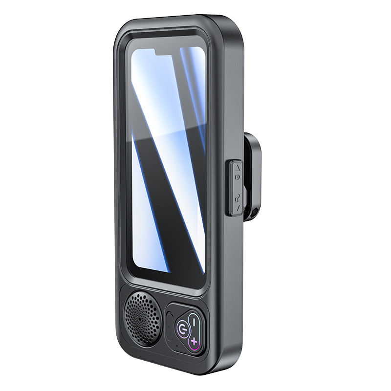 RGB Bluetooth Speaker Waterproof Bathroom Phone Case And Touchscreen Phone Holder photo 2