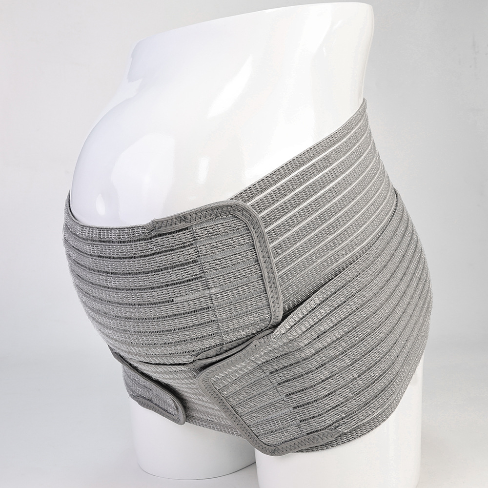 High-elastic Breathable Multi-purpose Postpartum Belly Band With Three Ear Loops photo 3