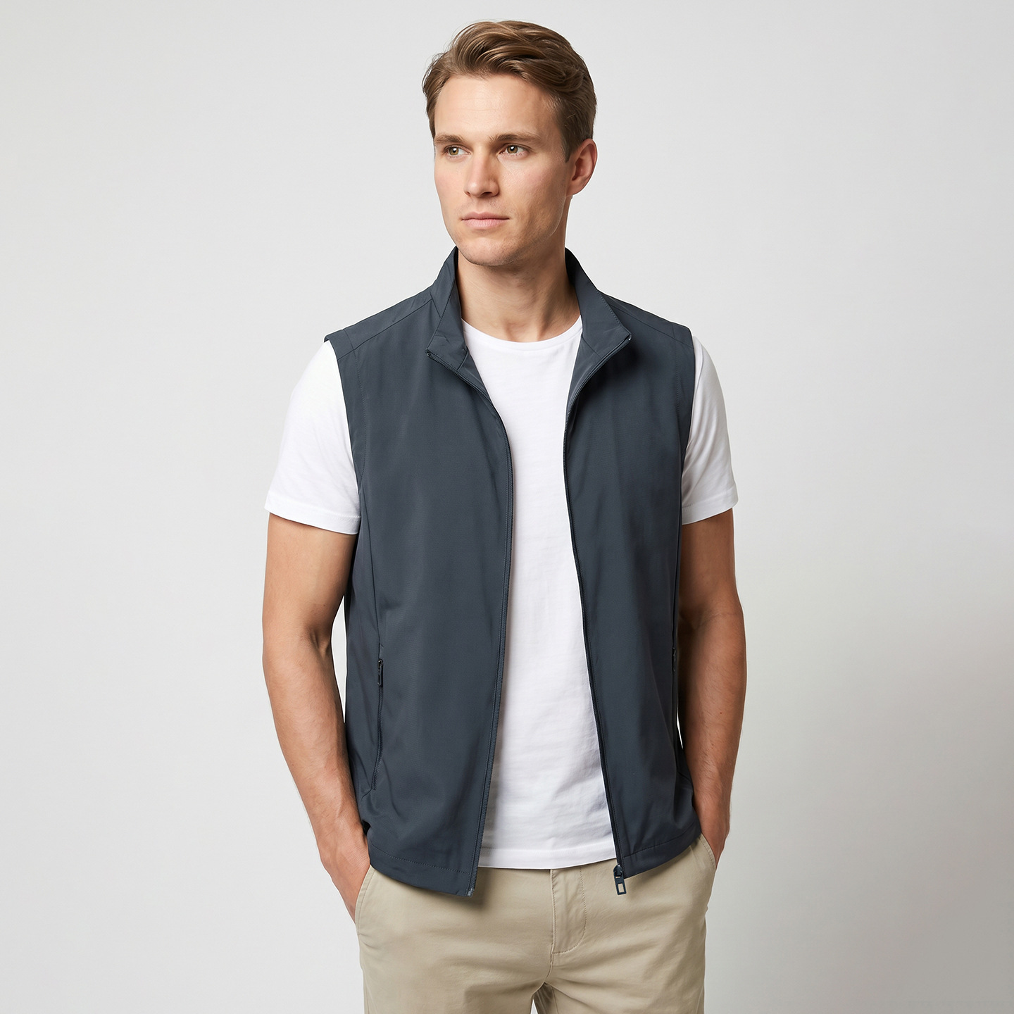 Summer Casual Outdoor Everyday Stretchy Lightweight Comfortable Vest photo 2