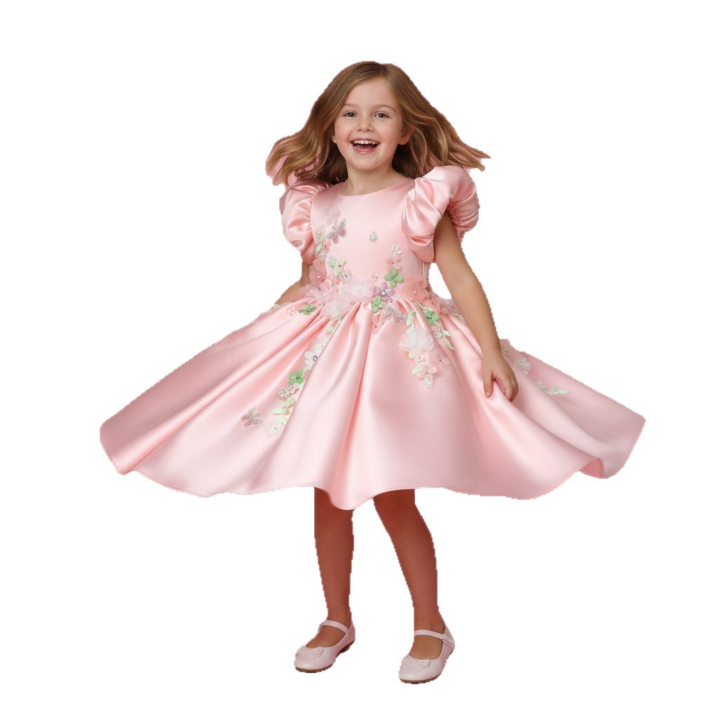 Floral Princess Puffy Skirt photo 2