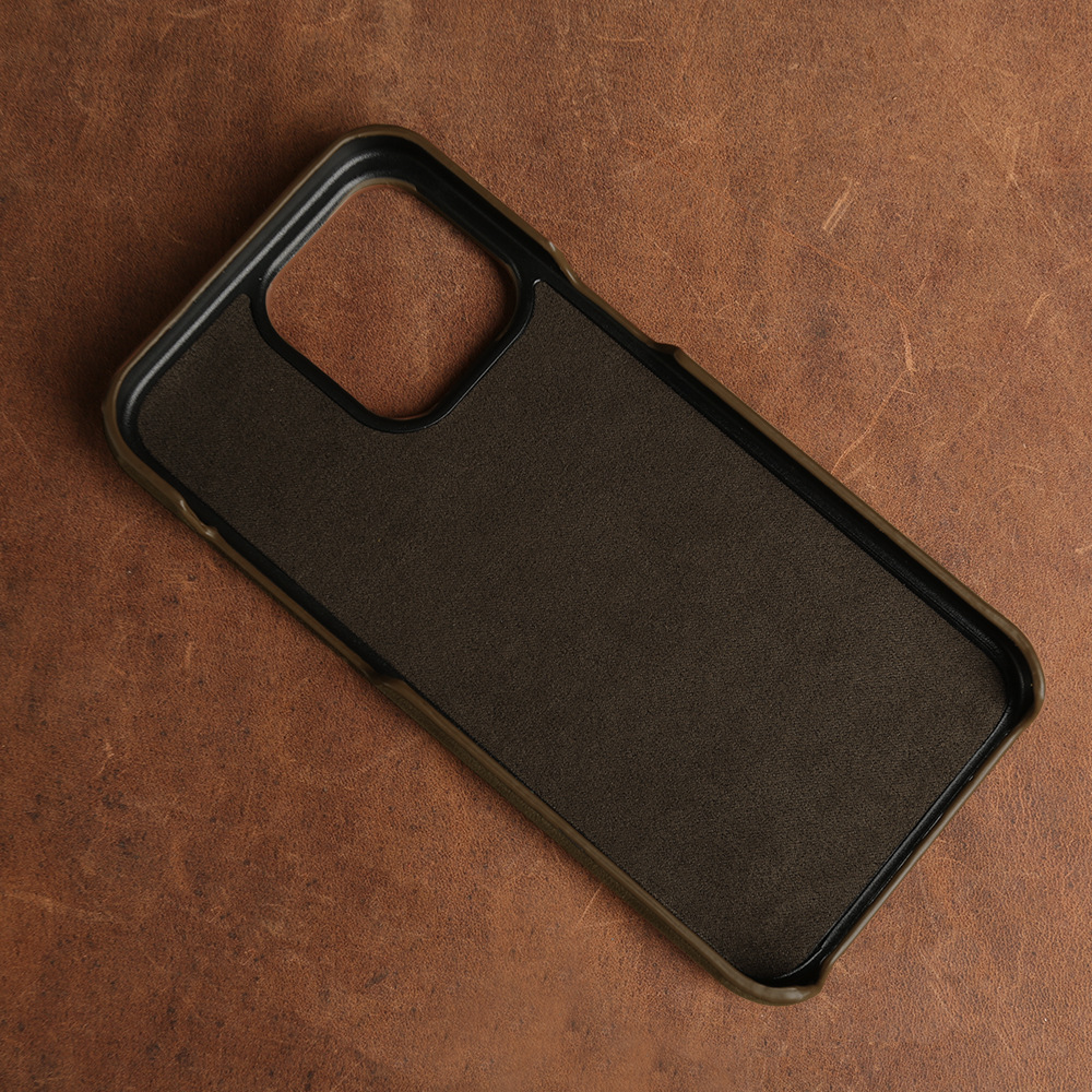 Applicable Crazy Horse Pattern Leather Phone Case photo 8