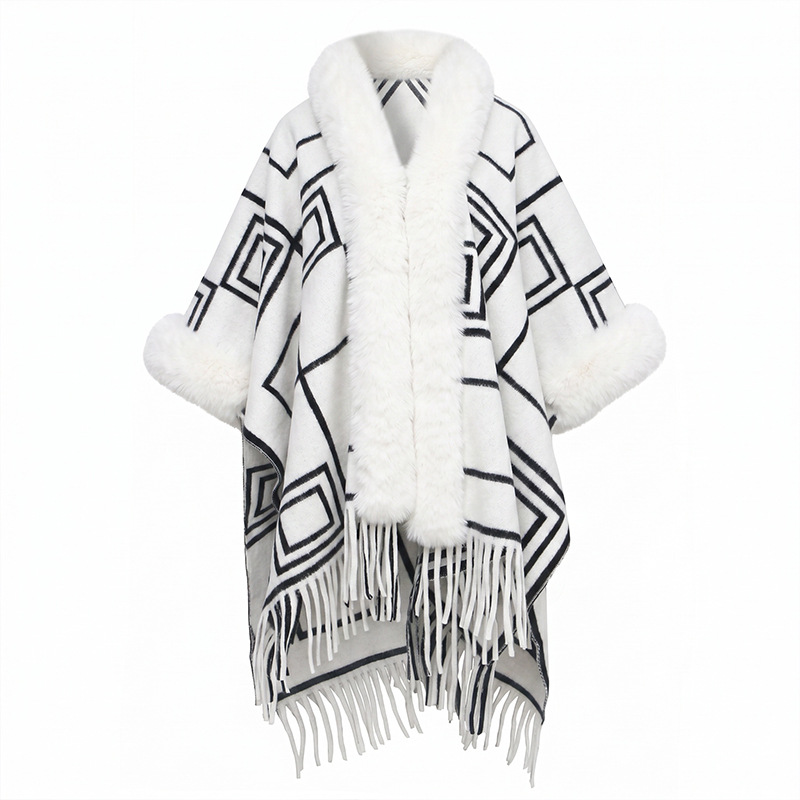 Soft And Warm Womens Tassel Scarf Shawl photo 5