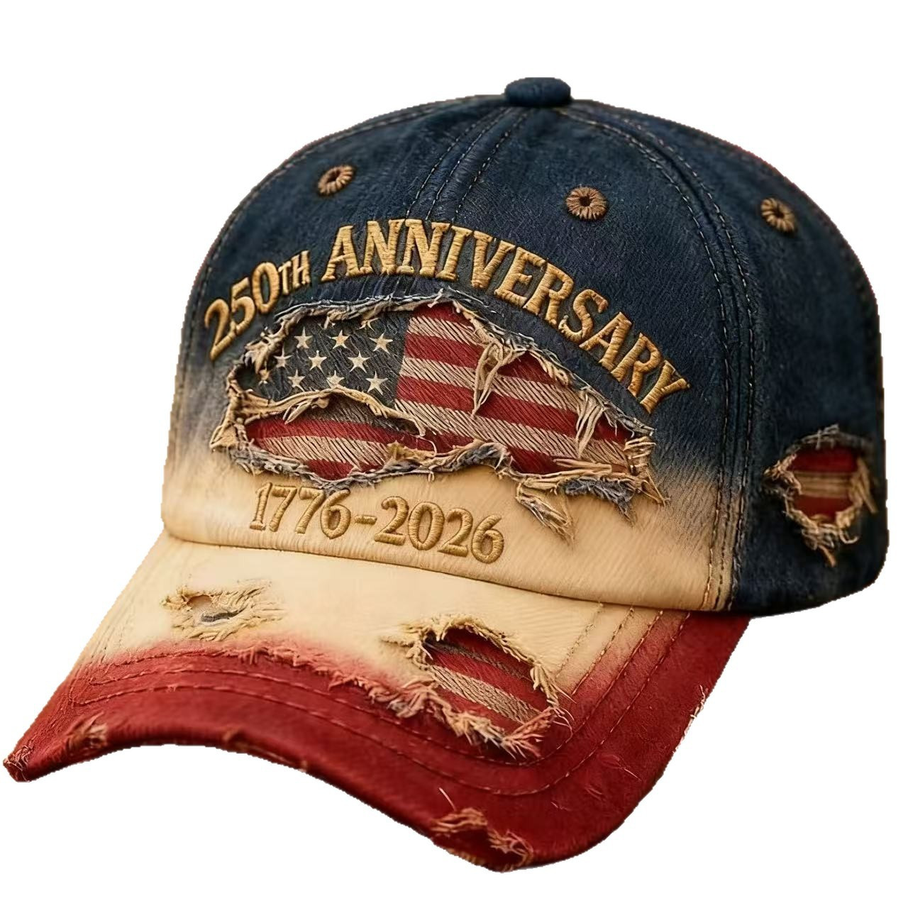 Embroidered Sun-Protective Baseball Cap photo 4