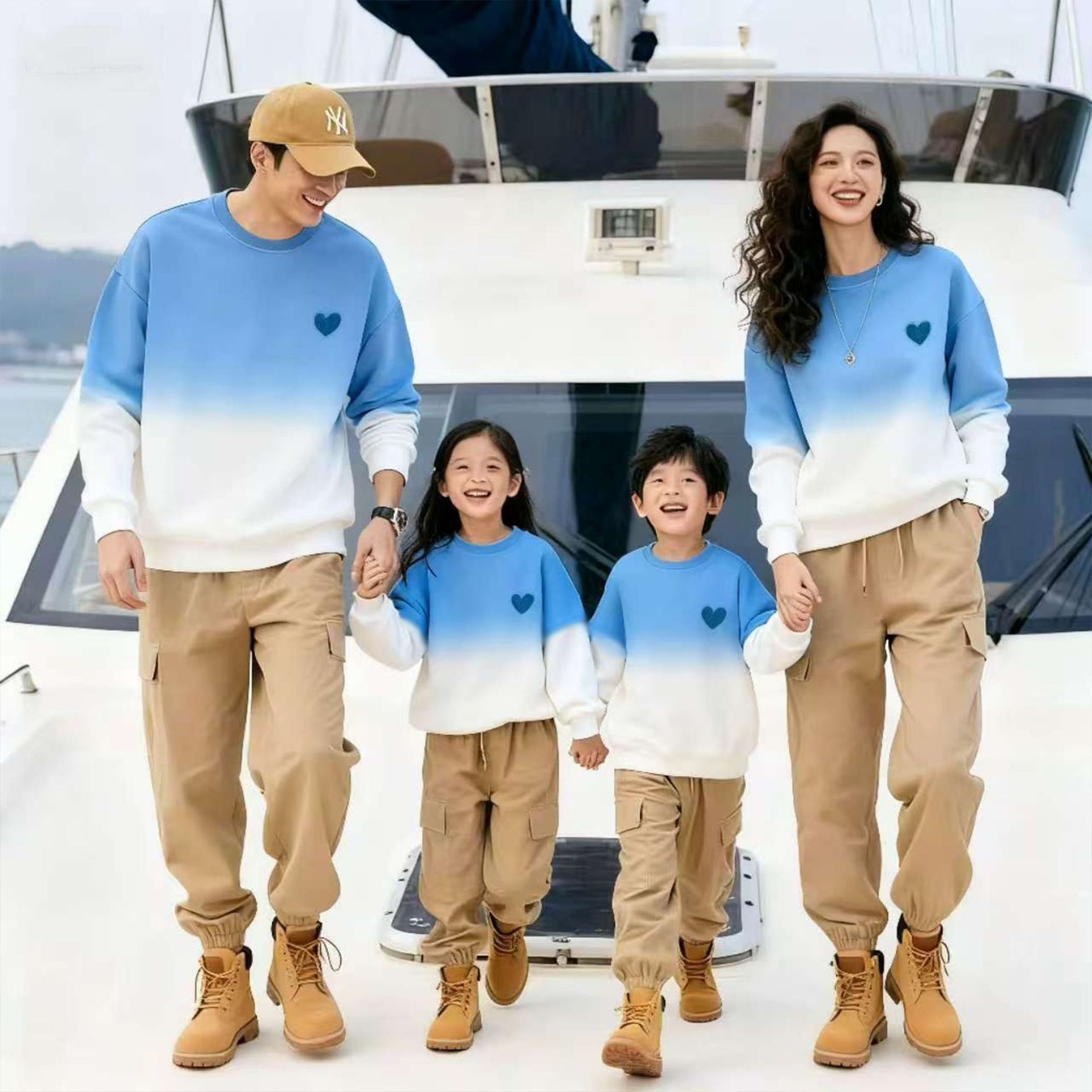 Fall Co-ord Sweatshirts For Parents And Kids photo 5