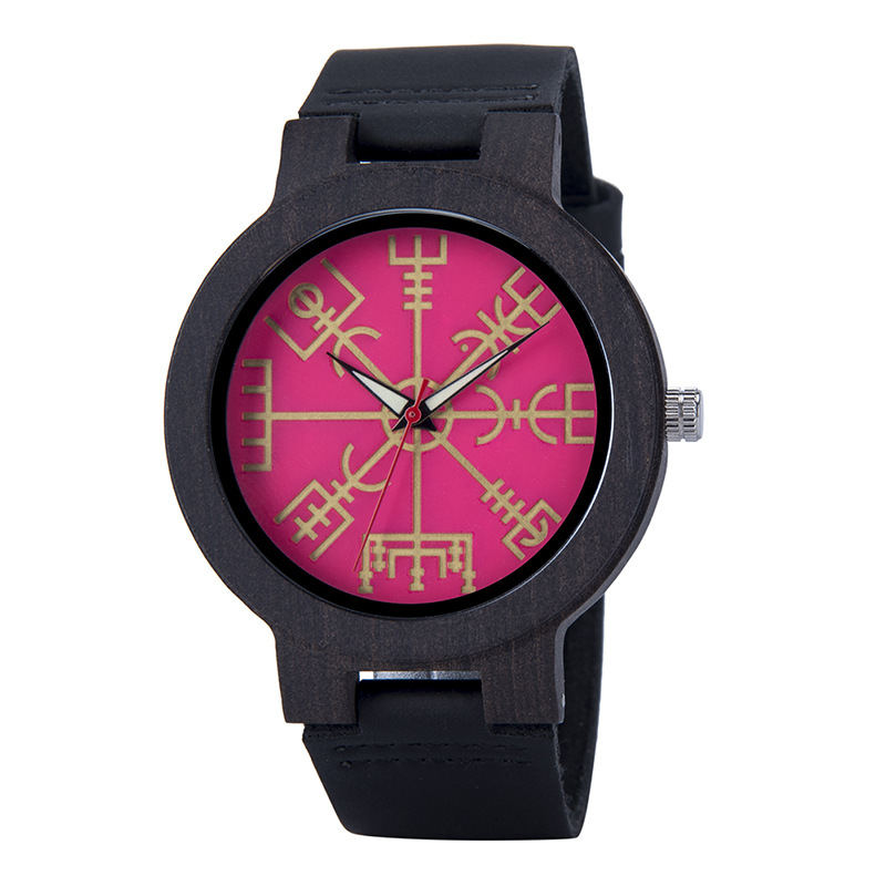 T84 Wooden Quartz Decorative Watch photo 2