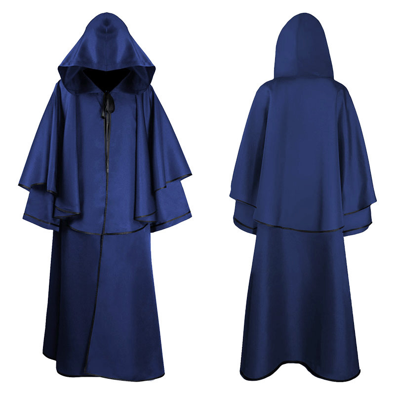 Cloak Hooded Robe Cloak Long Robe photo 5