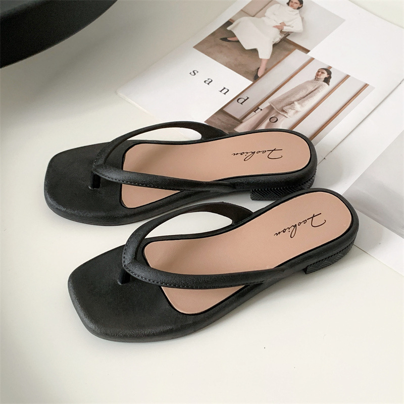 Summer Womens Flip-flops Outdoor Flat Thong Sandals Indoor Home Slippers photo 2