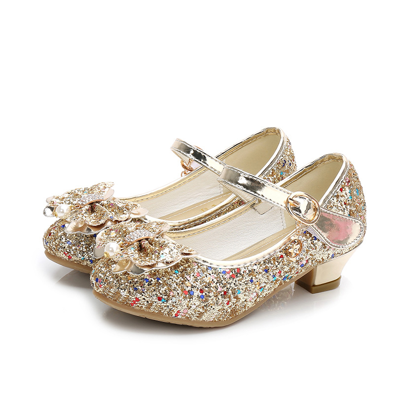 Girls' High-heeled Princess Shoes New Springautumn Collection photo 8