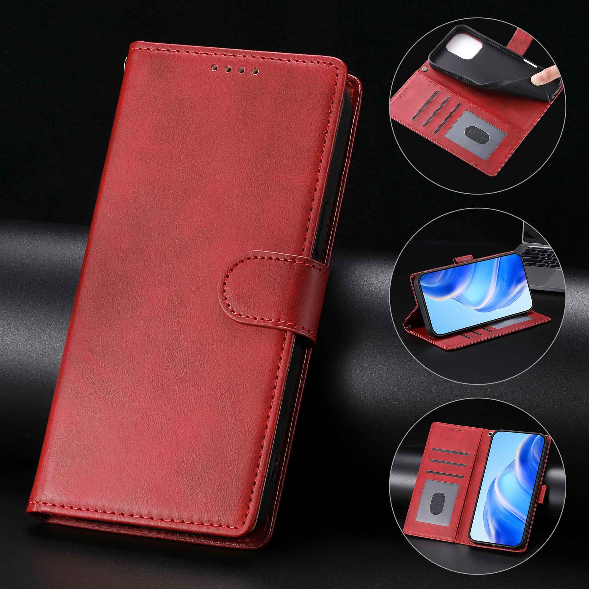 Calf-pattern Phone Case With Flip Cover photo 7