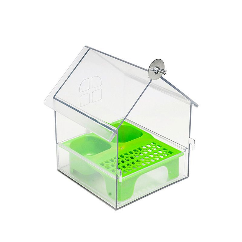 Peony Parrot Feeder Villa Transparent photo 2