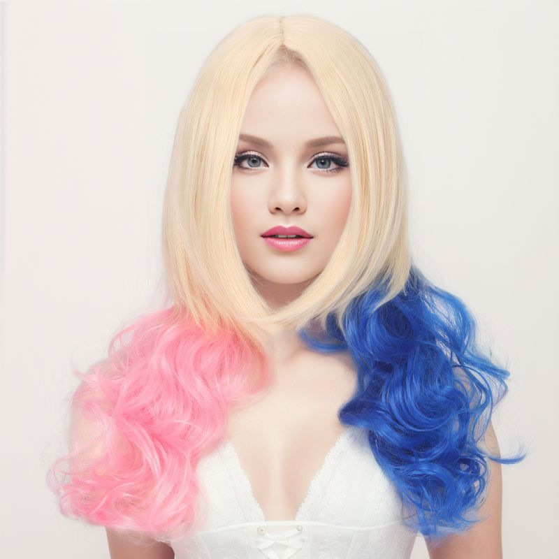 Creative Versatile Gradient COSPLAY Wig photo 3