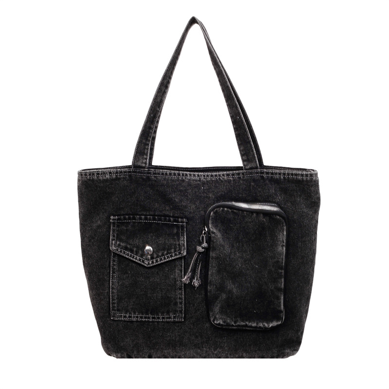 Denim Large-capacity Versatile Casual Shoulder Crossbody Bag photo 2