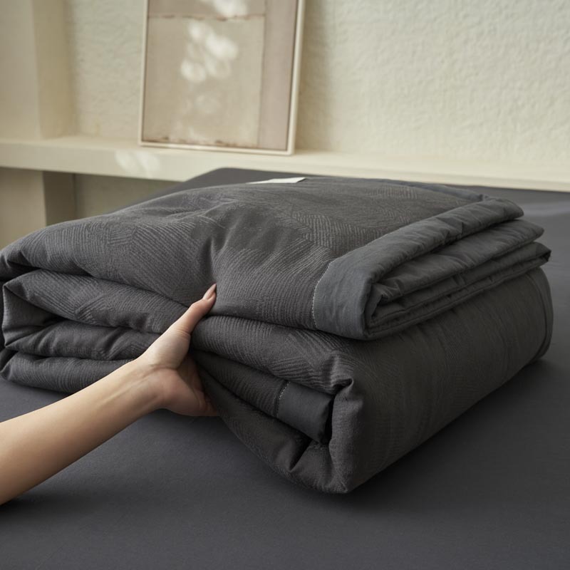 Washed Cotton Jacquard Summer Air-conditioning Quilt photo 1