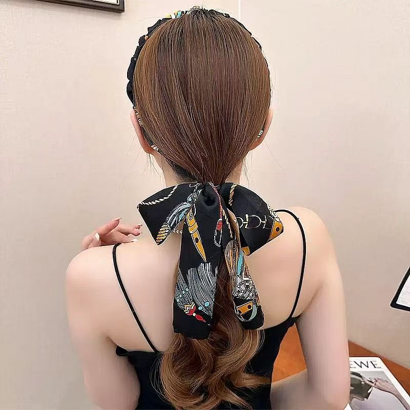 Bow Braided Hair Band For Women photo 4